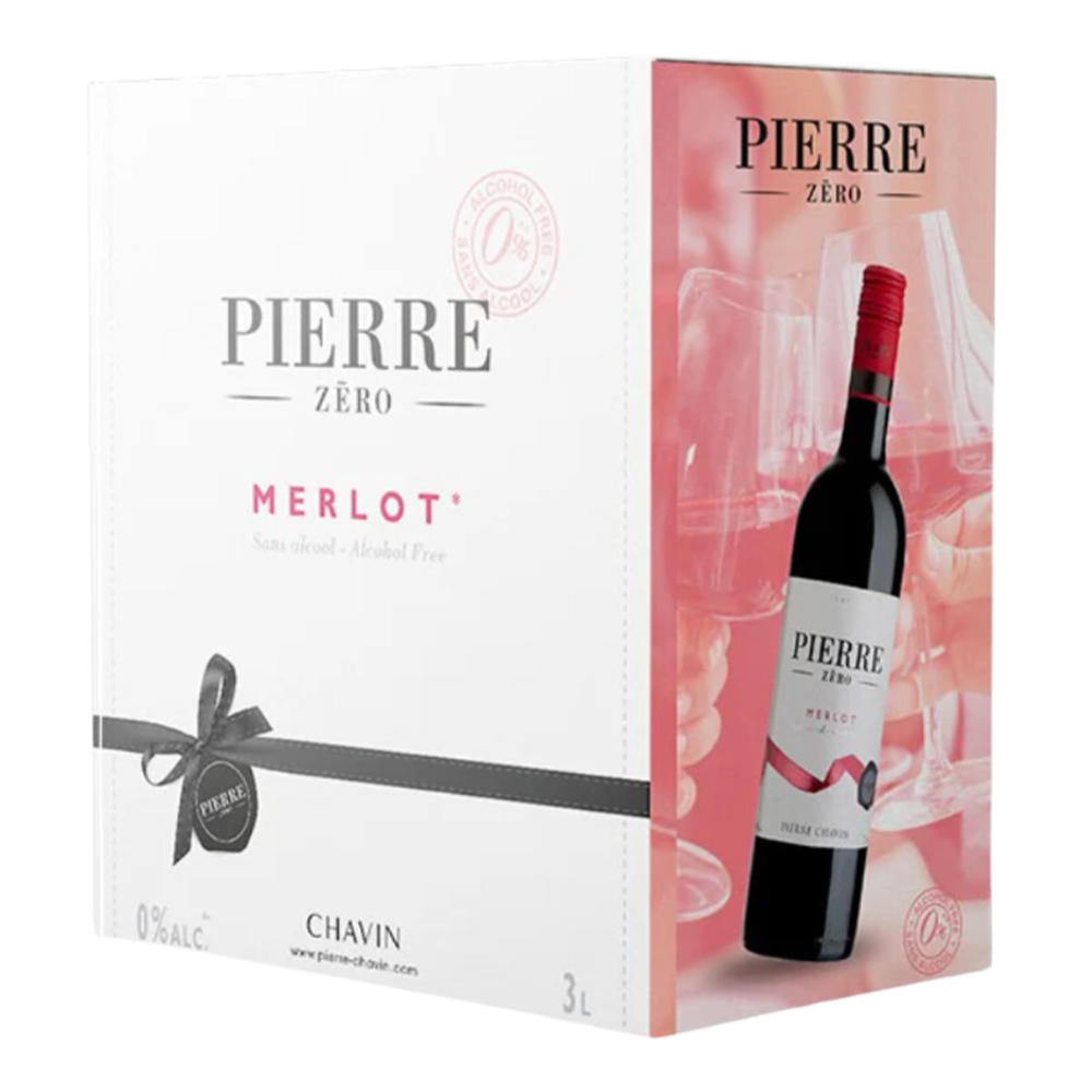 Pierre Chavin Zero Merlot - Alcohol Free Red Wine
