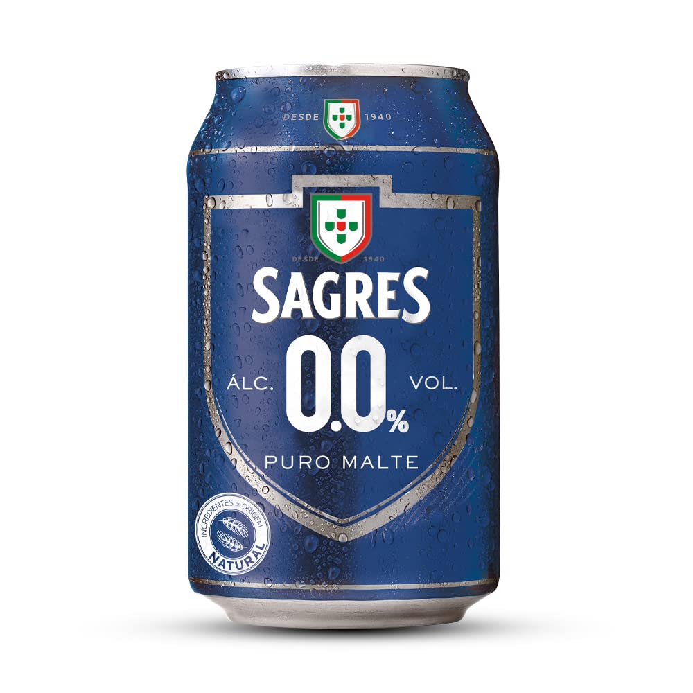 Sagres 0.0%- Alcohol Free Beer
