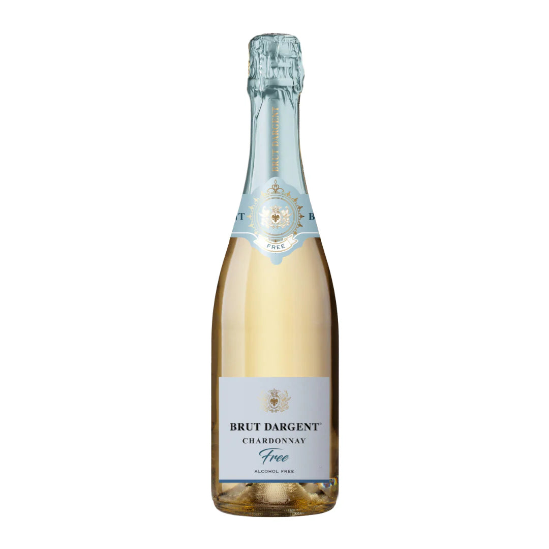 Brut D'Argent Free Chardonnay 0.4% - Alcohol Free Sparkling White Wine