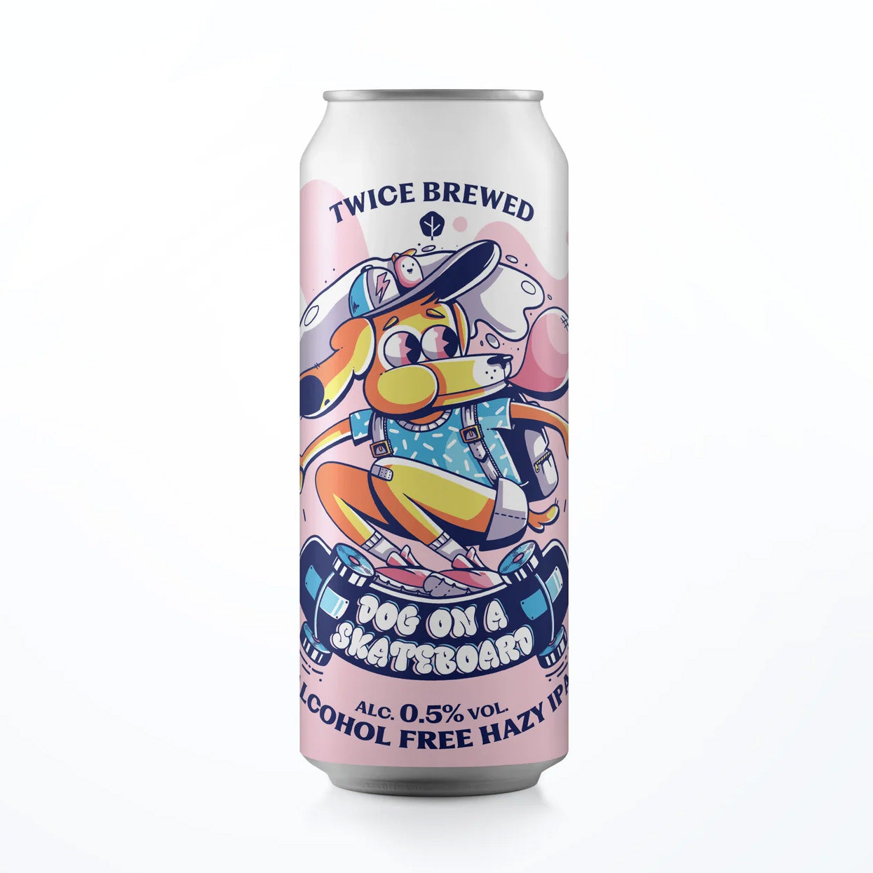 Twice Brewed Dog on a Skateboard - Alcohol Free Hazy IPA