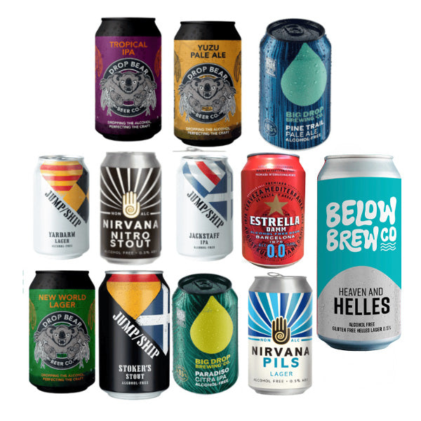 Gluten-Free Non-Alcoholic Beer Collection
