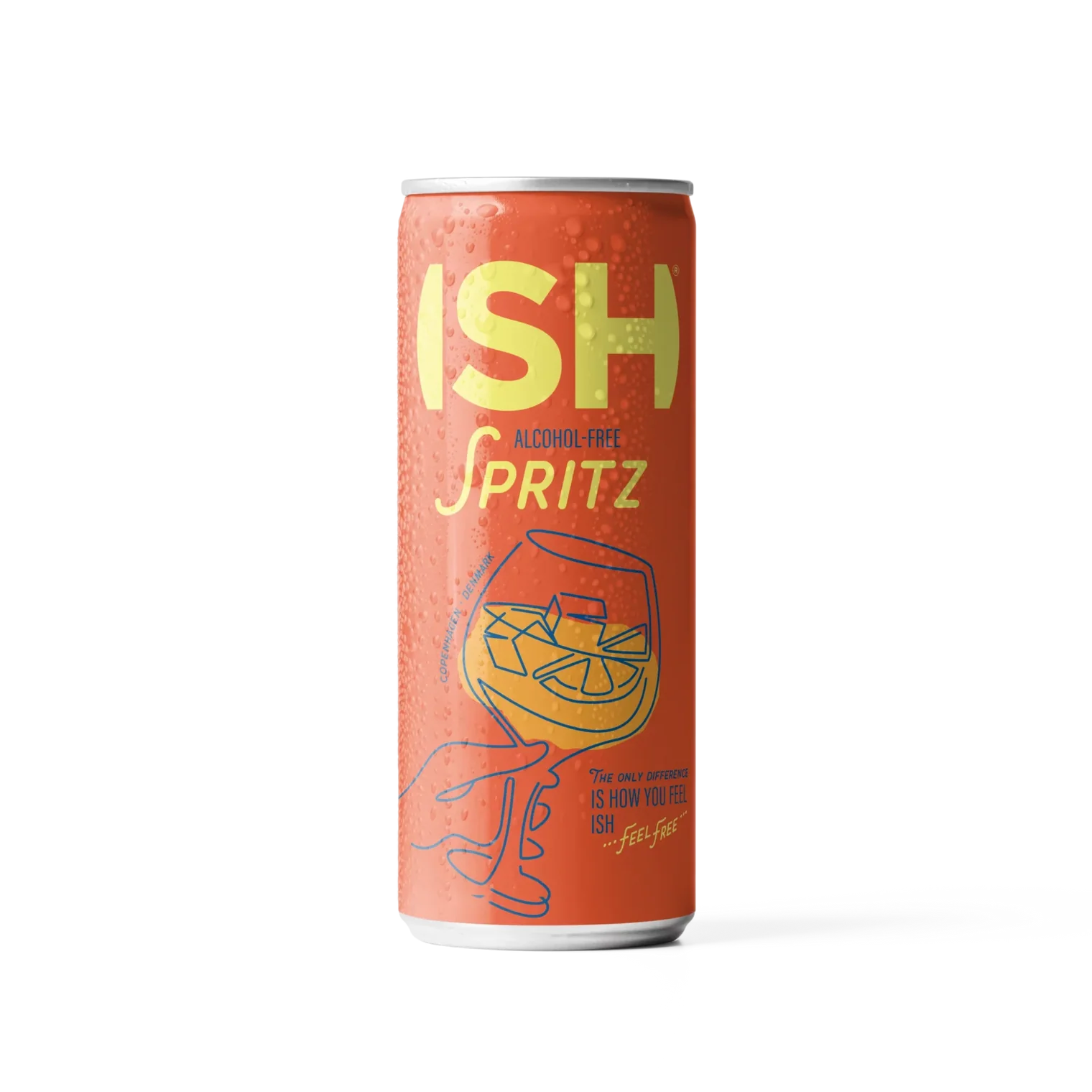 ISH Non Alcoholic Spritz 250ml - Alcohol Free Cocktail - Alcohol Free Aperitif Cocktail