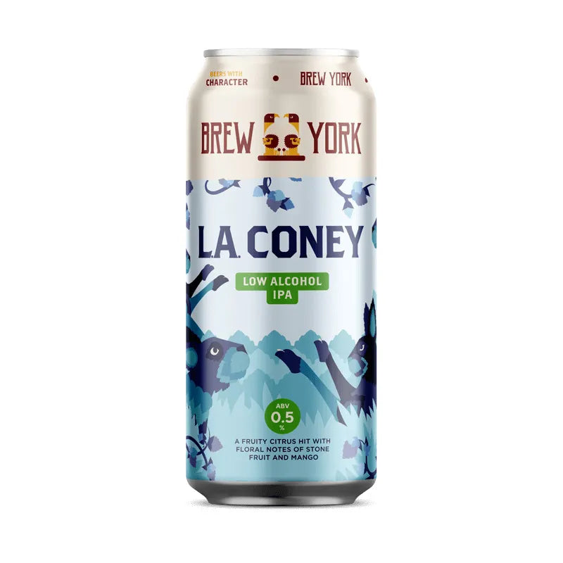 Brew York L.A. Coney – Alcohol Free American Pale Ale