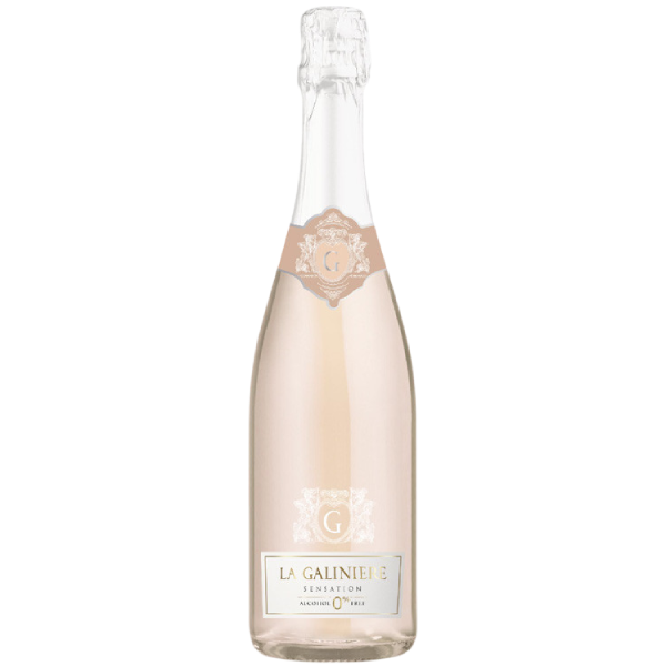 La Galiniere Sensation Provence Sparkling Rosé - Alcohol Free Sparkling Wine