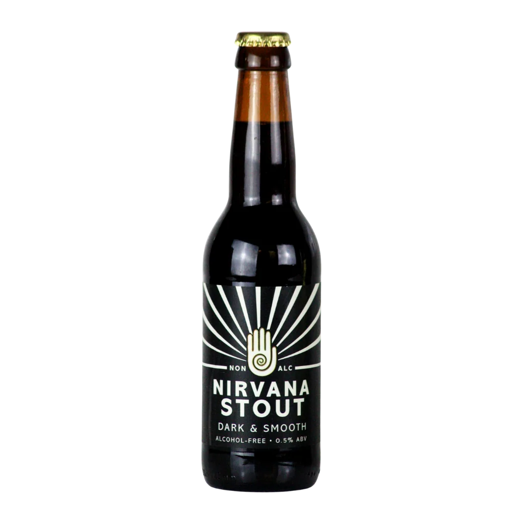 Nirvana Stout Smooth & Dark – Alcohol Free Stout Bottles