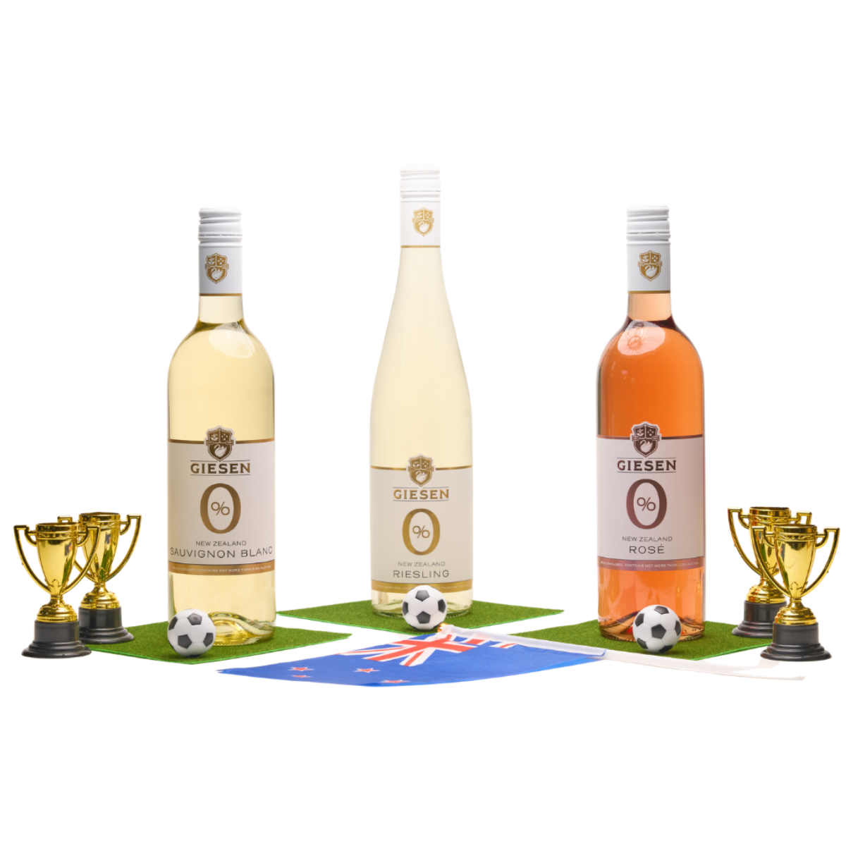 New Zealand Wine Trio - Alcohol Free World Cup Mixed Case