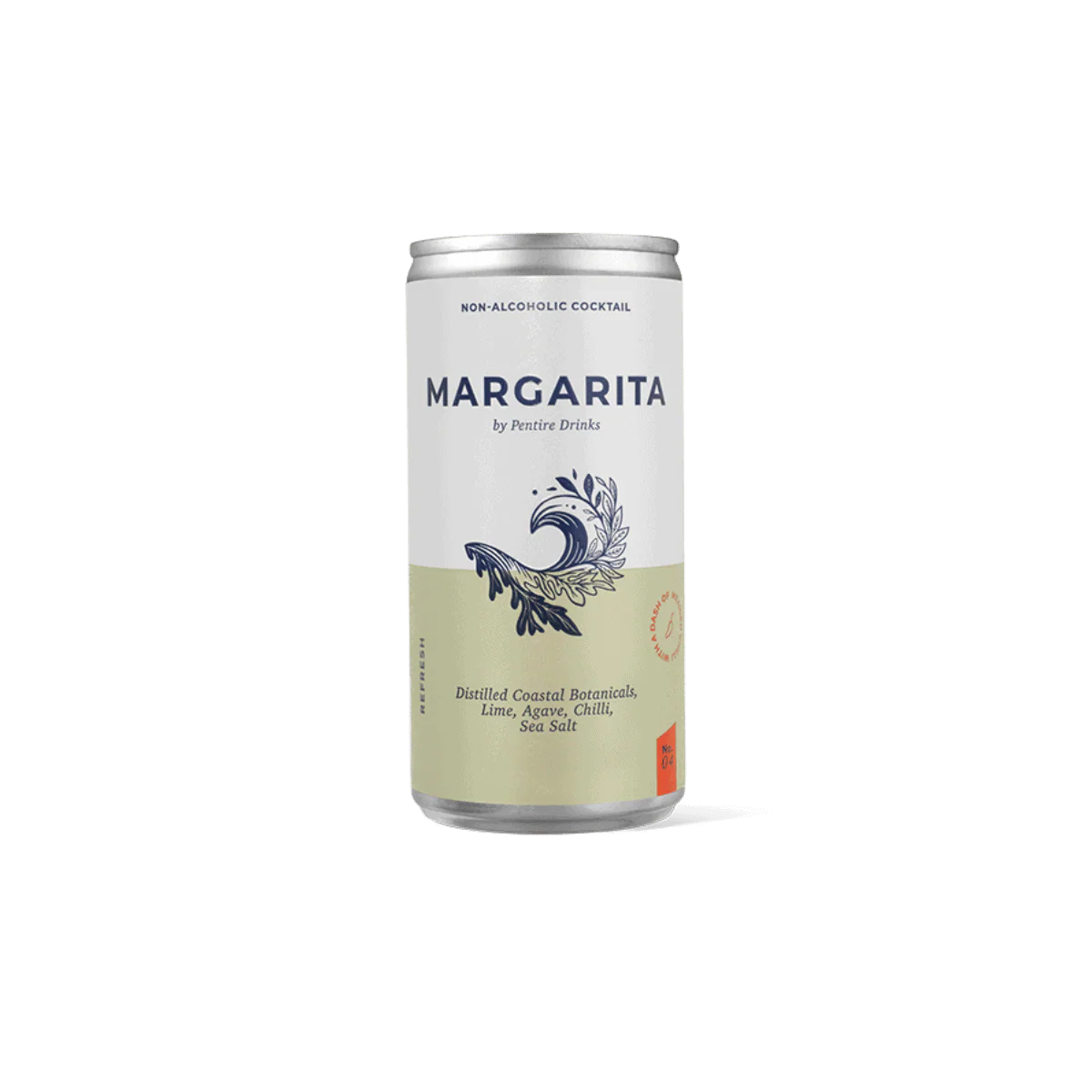 Pentire Margarita – Non Alcoholic Cocktail – 200 ml Can