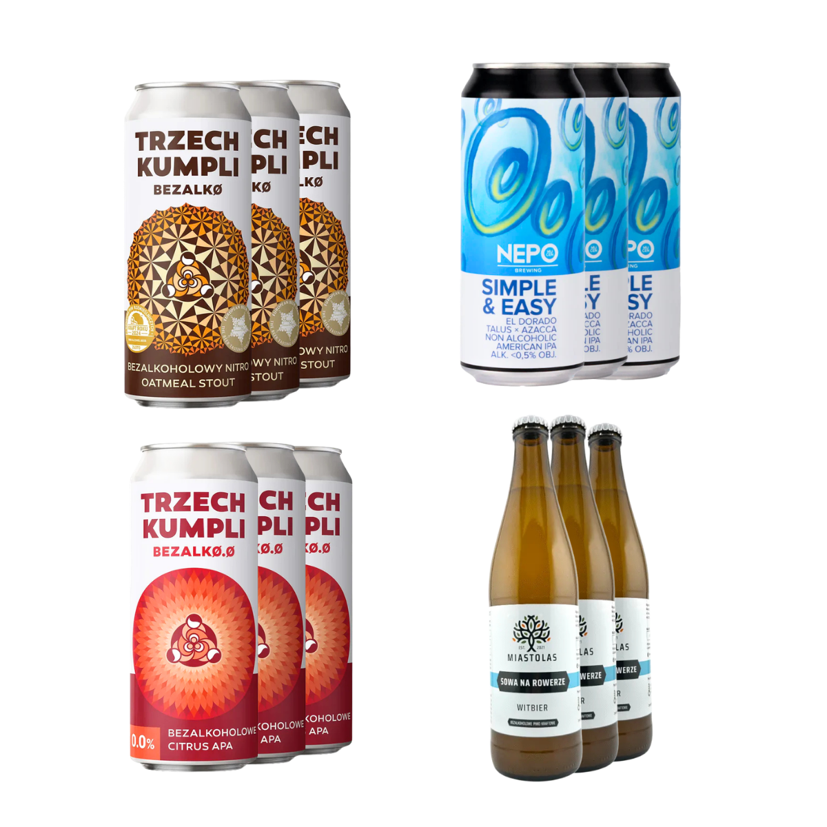 Polish Alcohol Free Craft Beer Box - 12 Pack