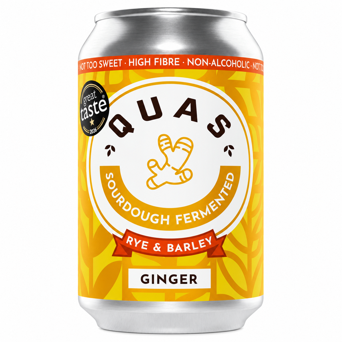 Quas Ginger Live Kvass Non Alcoholic