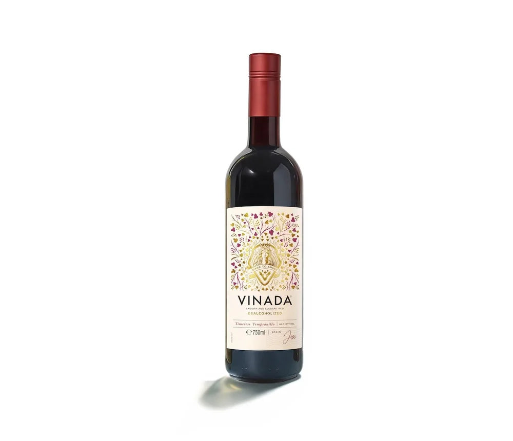 VINADA Timeless Tempranillo Red 0.0 % – Alcohol Free Red Wine