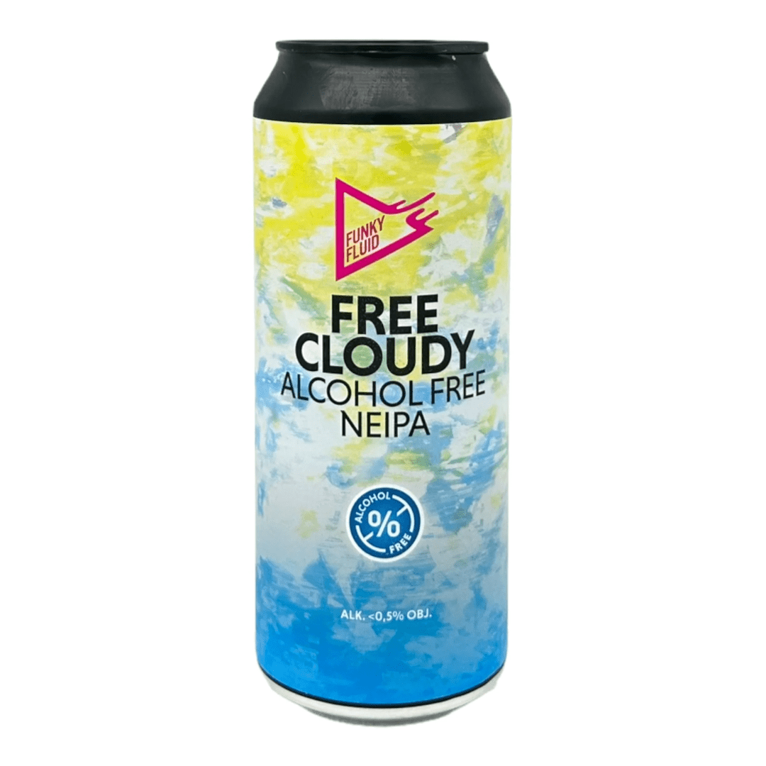 Funky Fluid– Free Cloudy - Alcohol Free NEIPA Beer