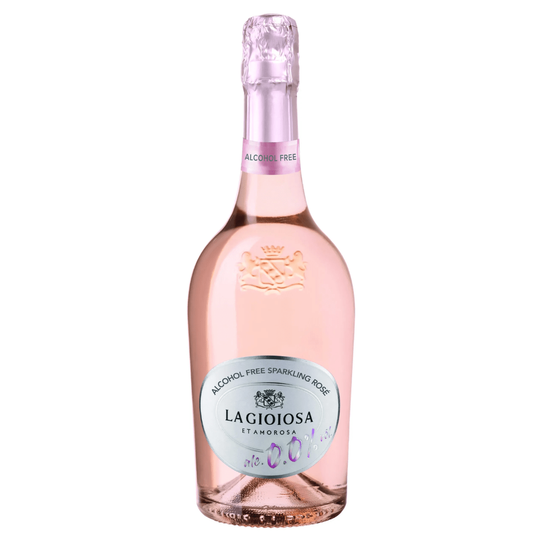 La Gioiosa Sparkling Rose - Alcohol Free Sparkling Italian Wine