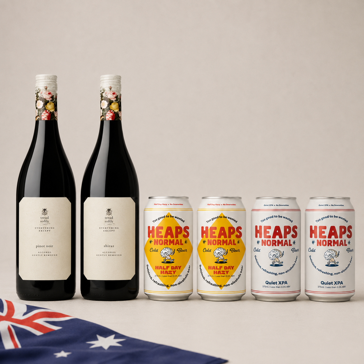 Australia Beer and Wine Pack - Alcohol Free Mixed Case