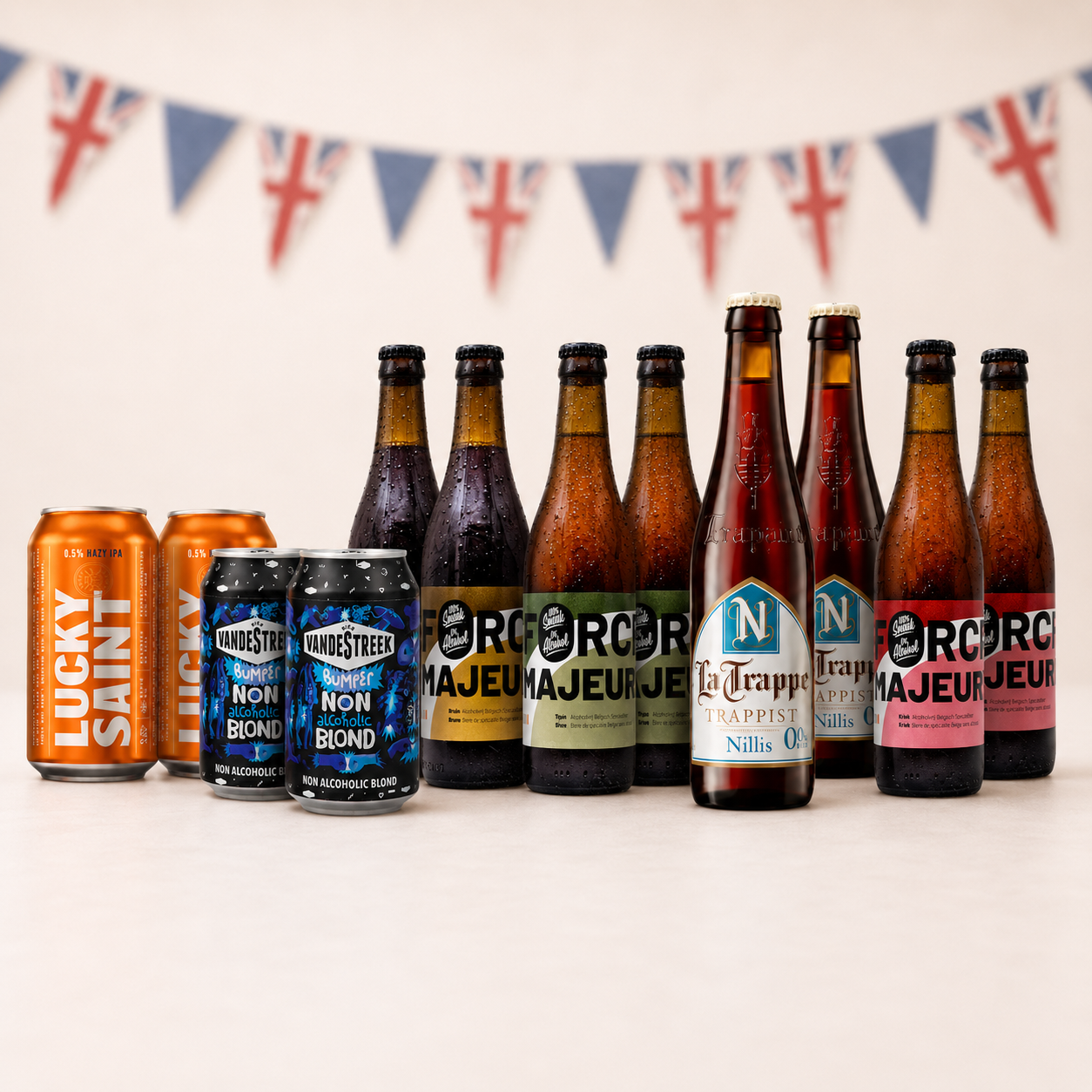 Fit For A King - Birthday Parade Premium Alcohol Free Beer Box - 12 Beer Mixed Case