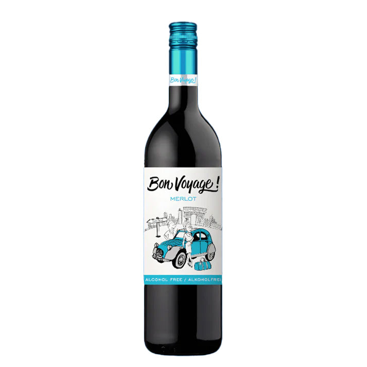 Bon Voyage Merlot - Alcohol Free Red Wine