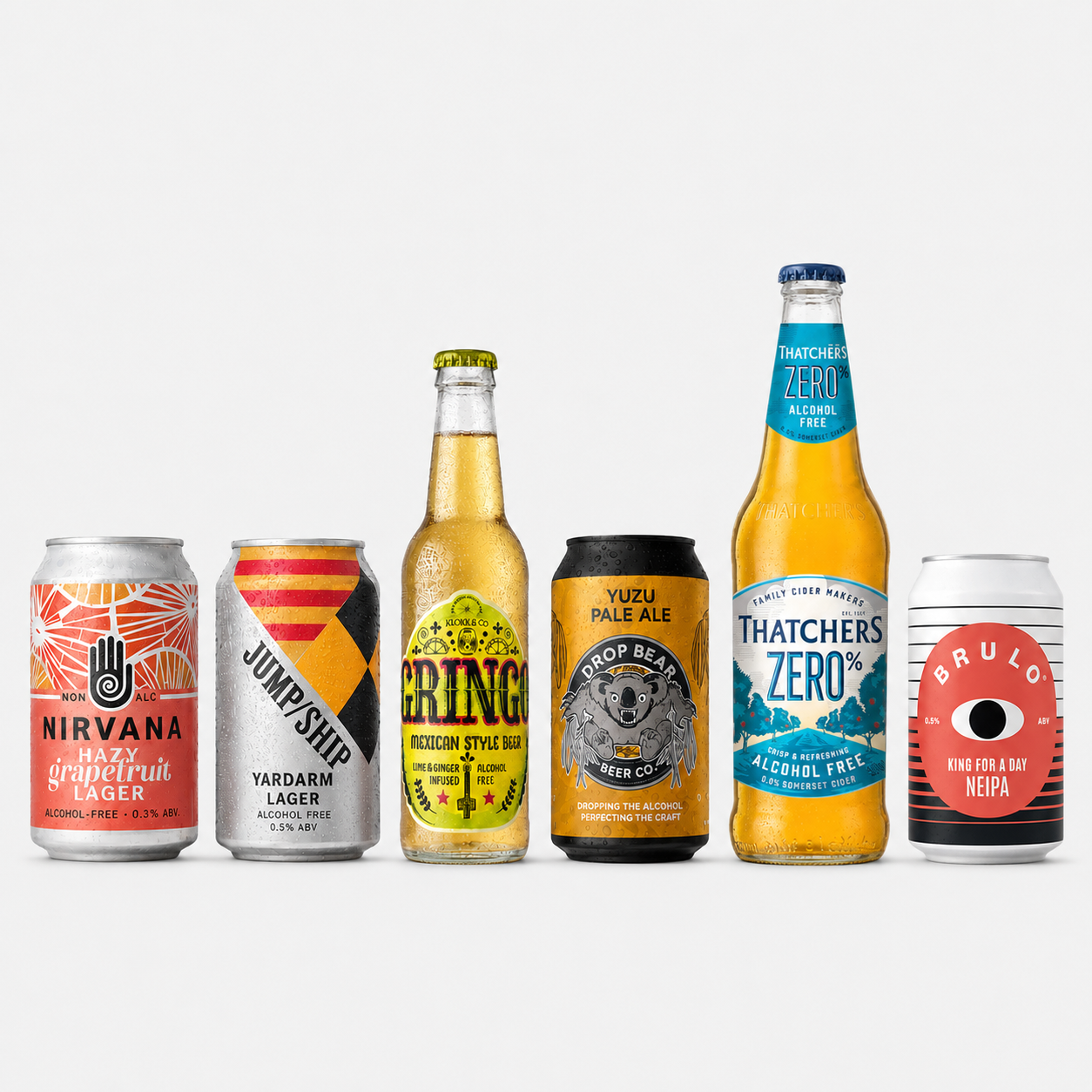 BBQ Fridge Bundle - Alcohol Free Beer & Cider Mixed Case