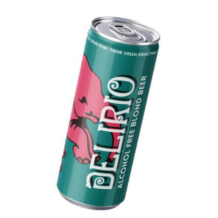 Huyghe - Delirium Delirio - Alcohol Free Blonde Beer Cans