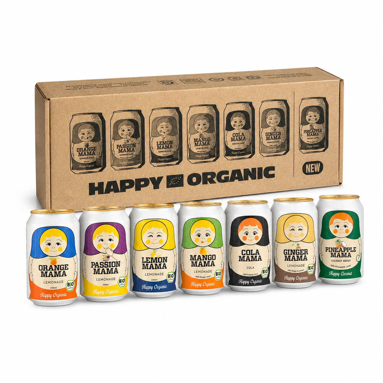 Drink Mamas - Organic Soft Drink Mixed Box
