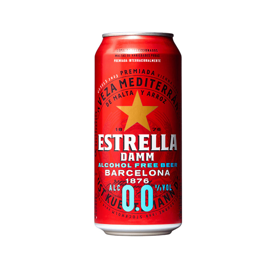 Estrella Damm Free 0.0% – Alcohol Free Lager