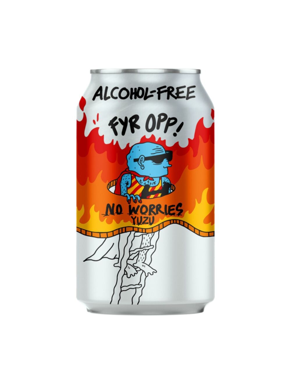 Lervig No Worries FYR OPP! - Yuzu Alcohol Free IPA