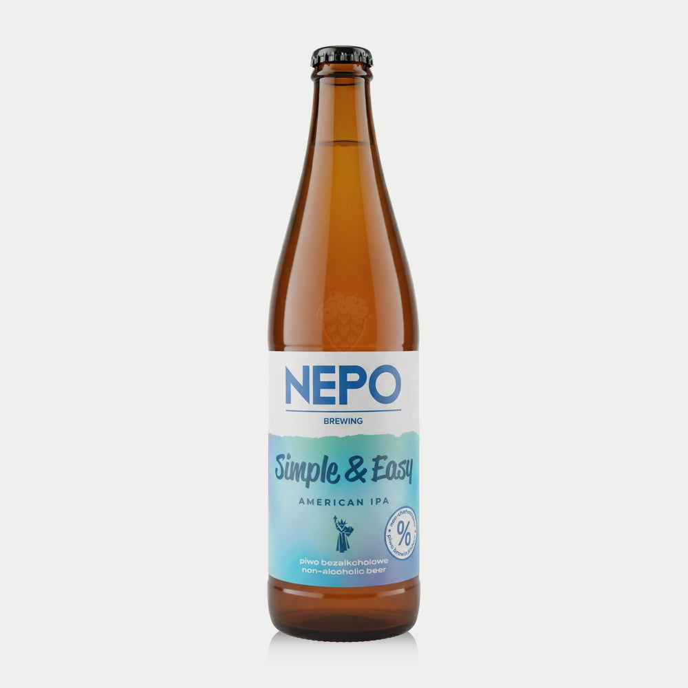 Nepo SIMPLE & EASY 0.5% – Alcohol Free Polish Pale Ale 500ml