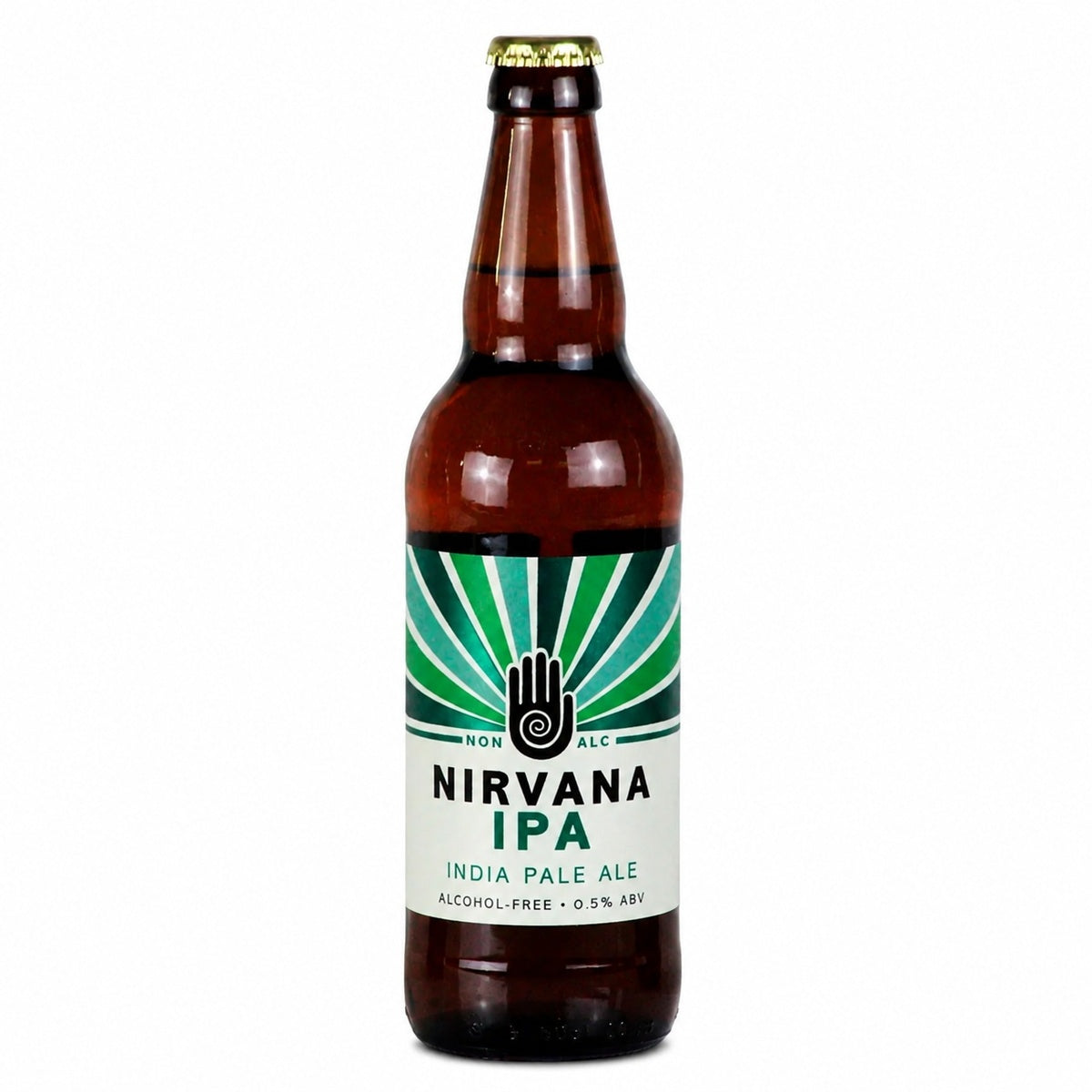 Nirvana West Coast IPA - Alcohol Free Beer - 500ml Bottle