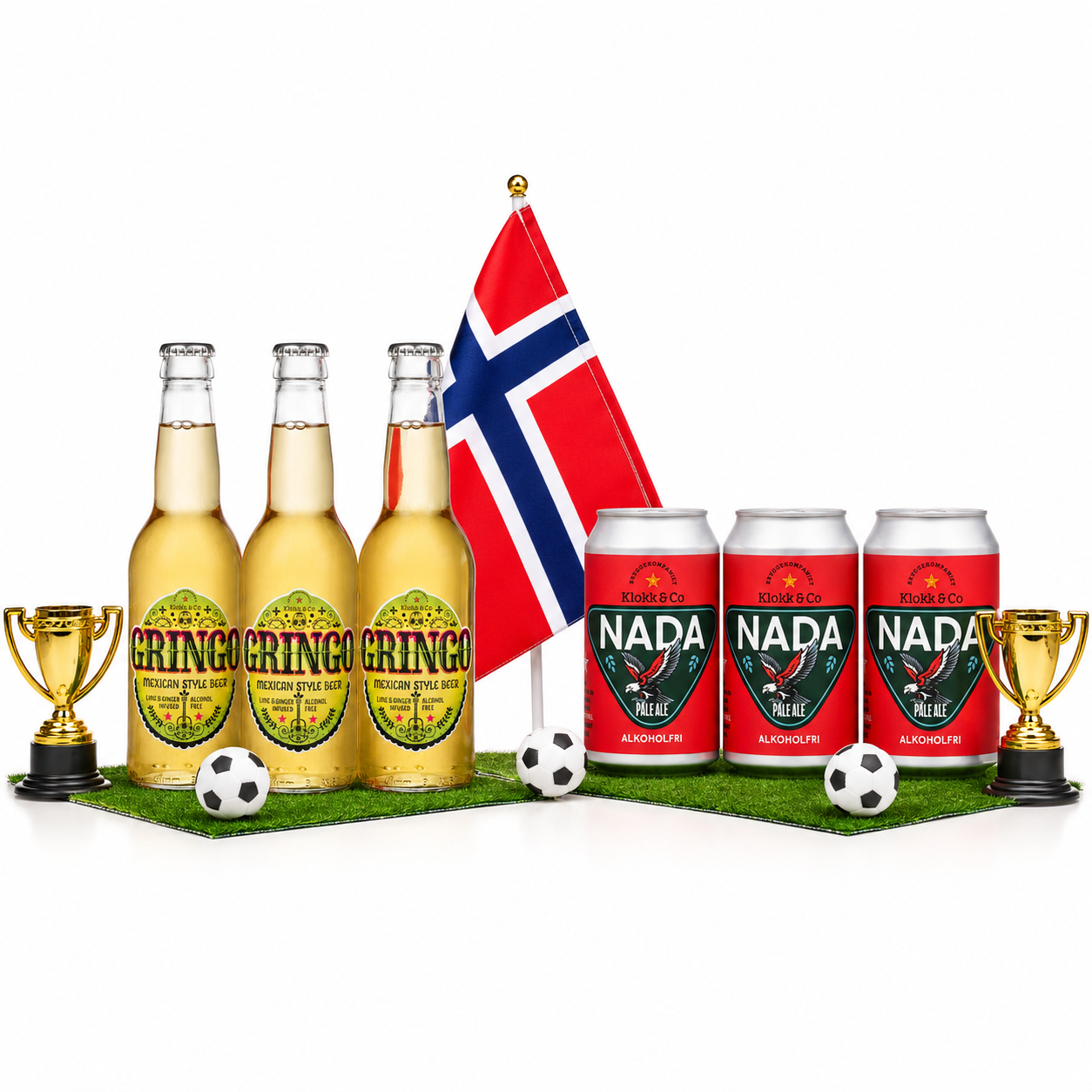 Norway World Cup Pack Klokk & Co Alcohol Free Beer Box