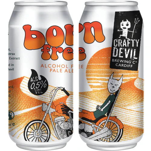 Crafty Devil Born Free - Alcohol Free Pale Ale