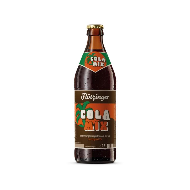 Flötzinger Cola Mix German Cola & Orange Drink 500ml
