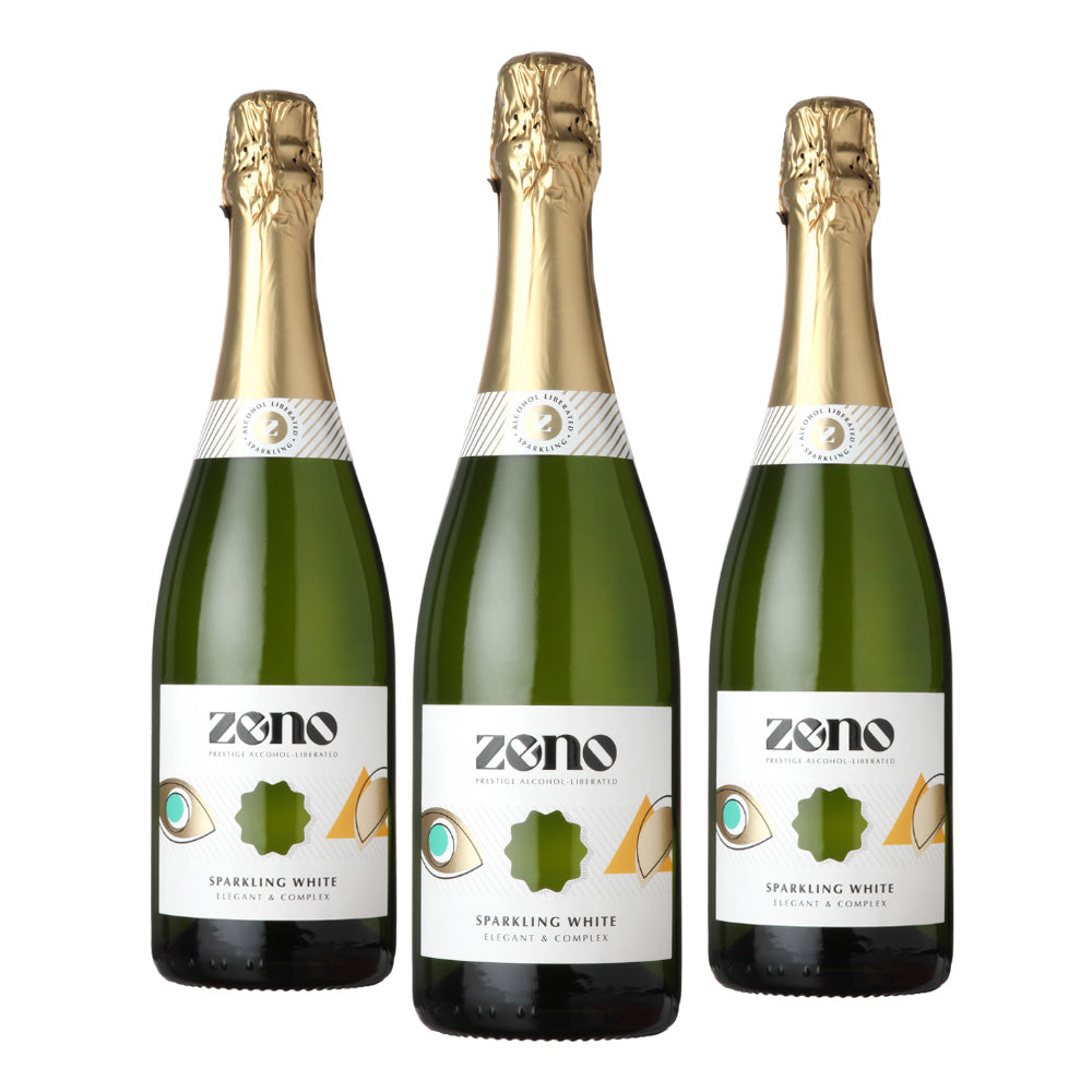 Zeno Sparkling White - Non Alcoholic Sparkling White Wine