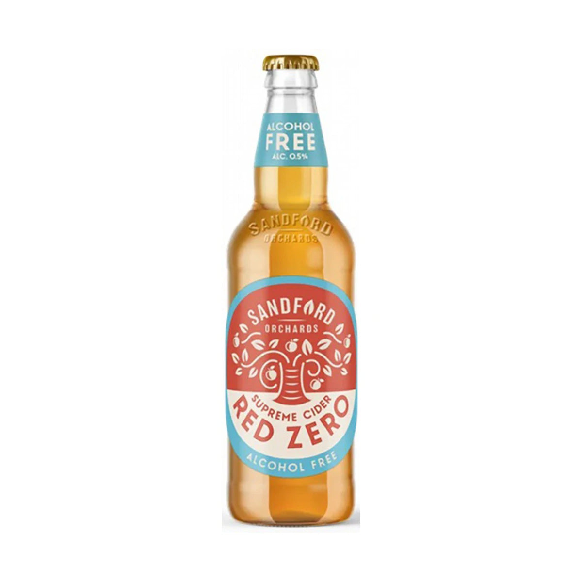 Sandford Orchards Red Zero 0.5% – Alcohol Free Cider