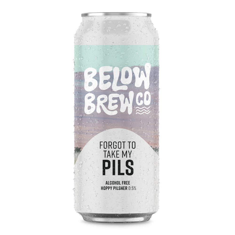 Below Brew Co Forgot To Take My Pils - Non Alcoholic Pilsner