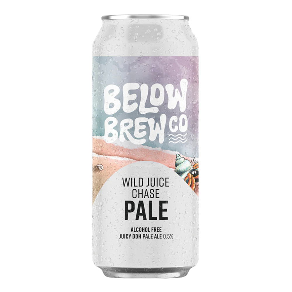 Below Brew Co Wild Juice Chase Non Alcoholic Pale Ale