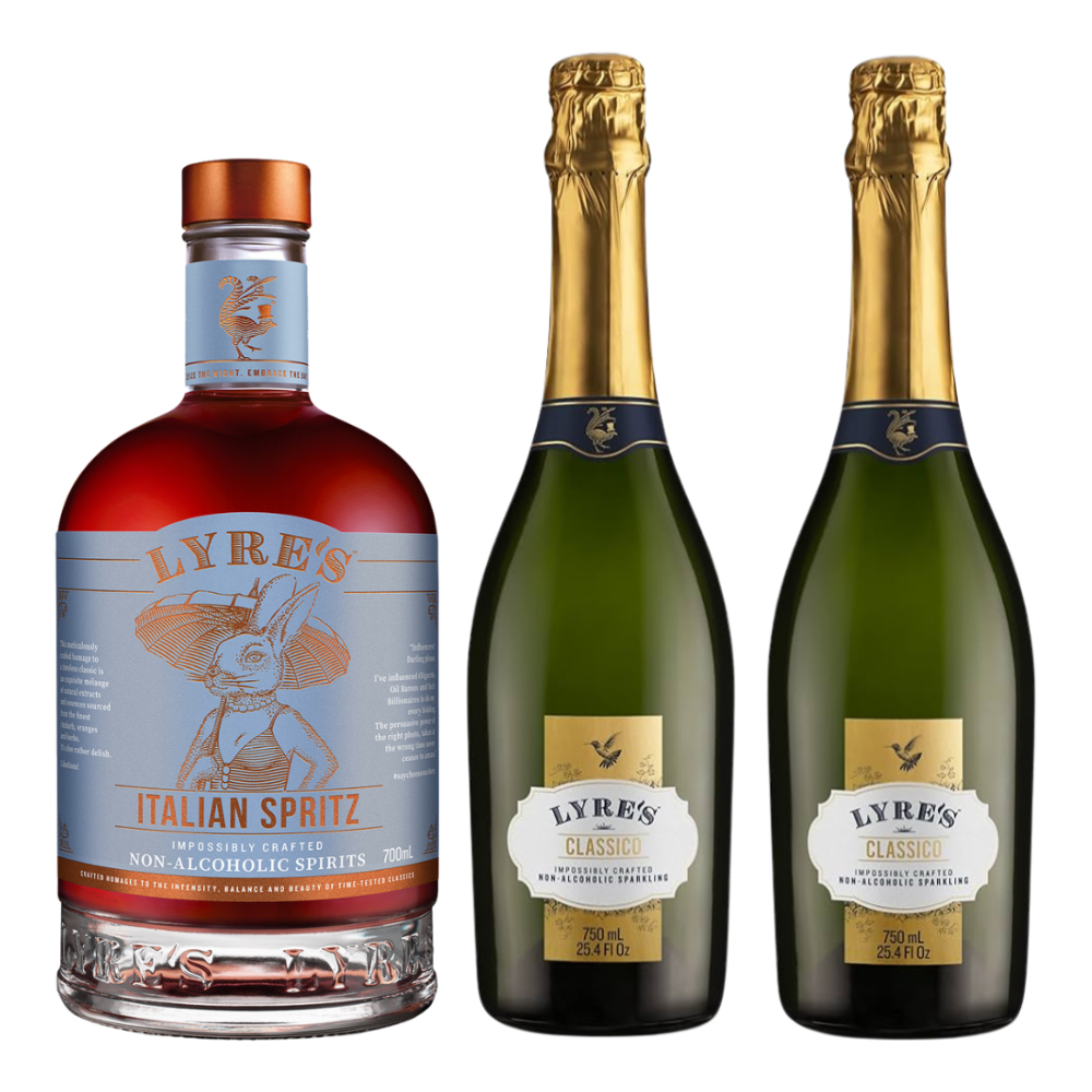 Amalfi Spritz Grande Non Alcoholic Set Italian Spritz & 2 x Classico Grande