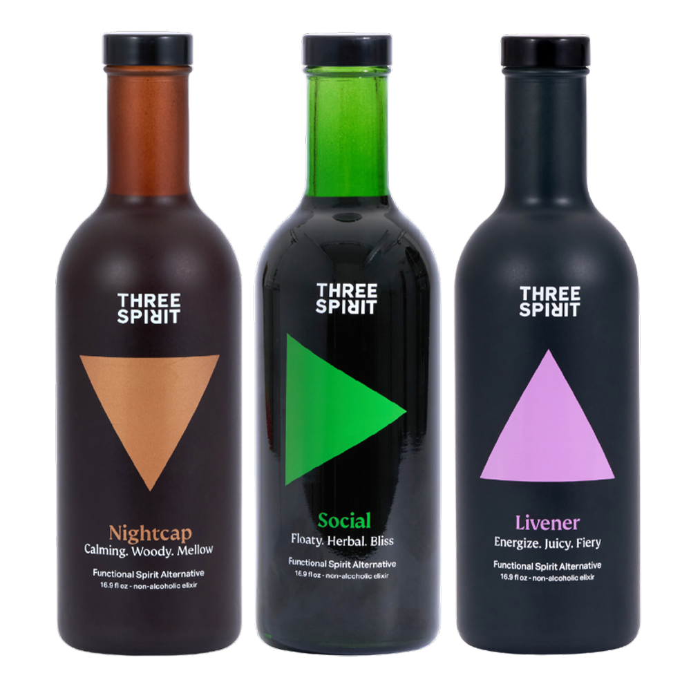 Three Spirit Non Alcoholic Spirits Case