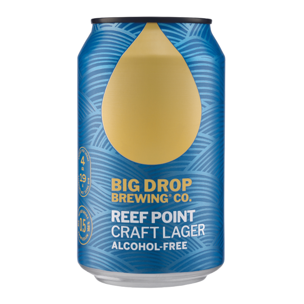 Reef Point Non Alcoholic Lager Can