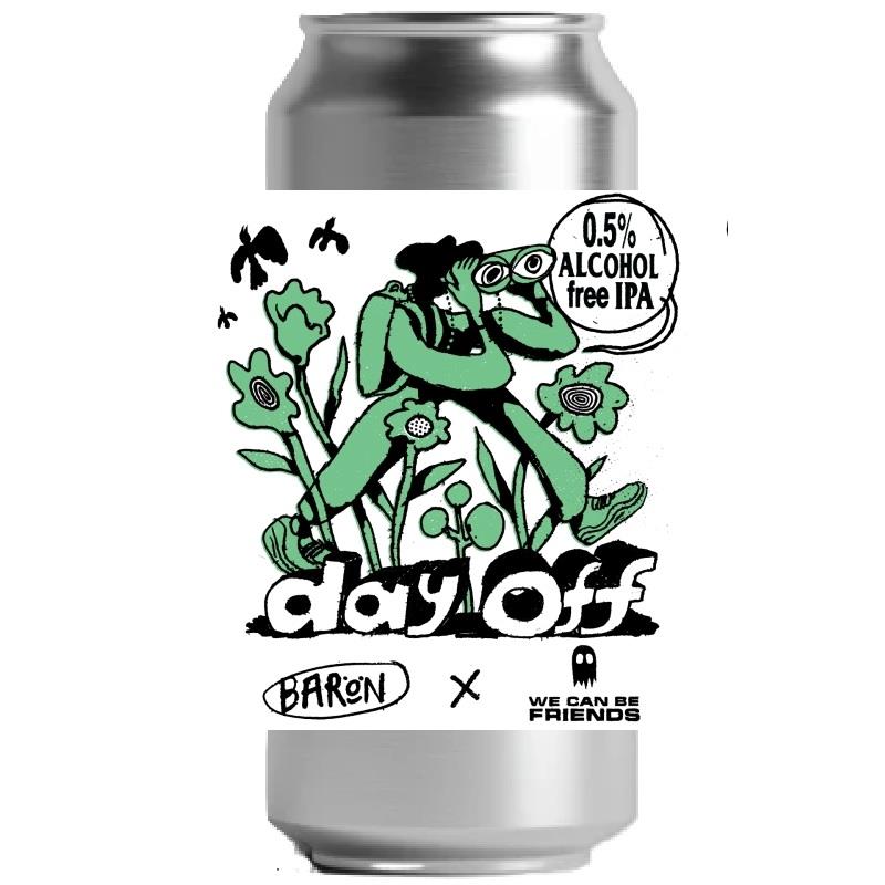 Baron x We Can Be Friends Day Off V2 - Alcohol Free IPA