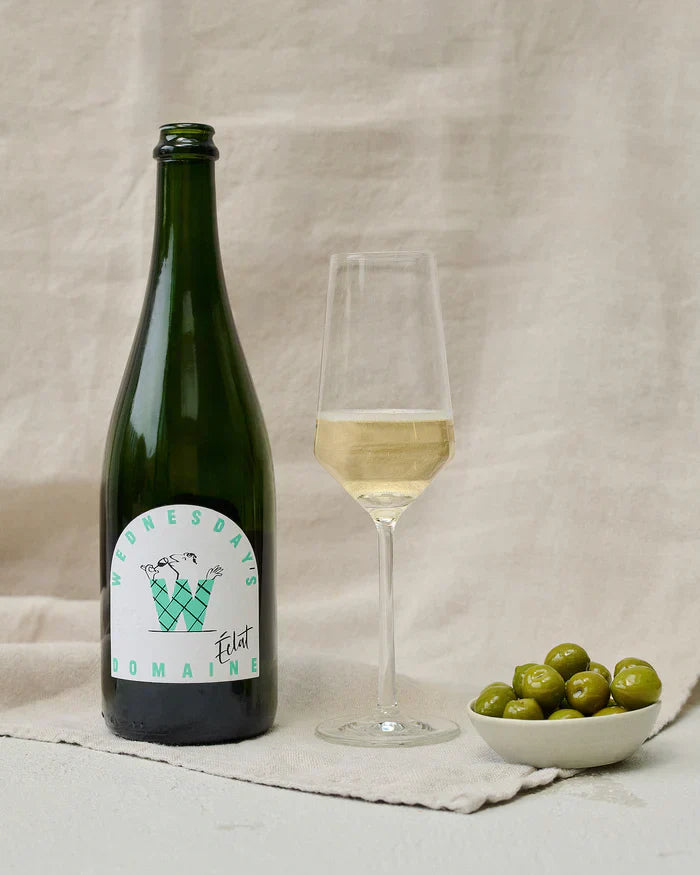 Wednesday's Domaine Eclat - Alcohol Free Sparkling White Wine