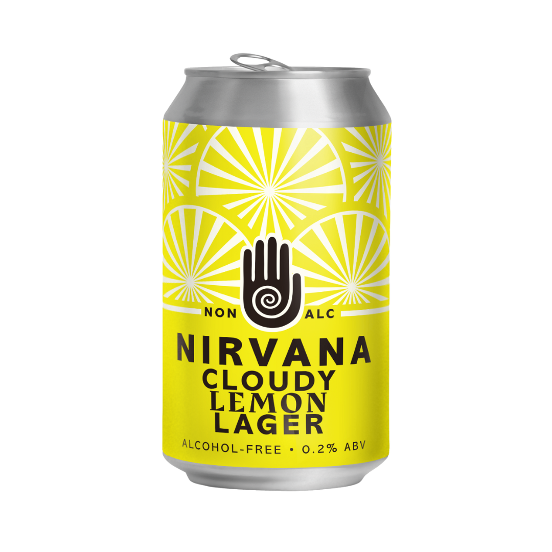 Nirvana Cloudy Lemon Lager – Alcohol Free Lager