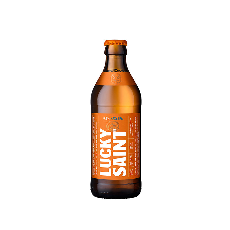 Lucky Saint Hazy - Non Alcoholic IPA Bottles