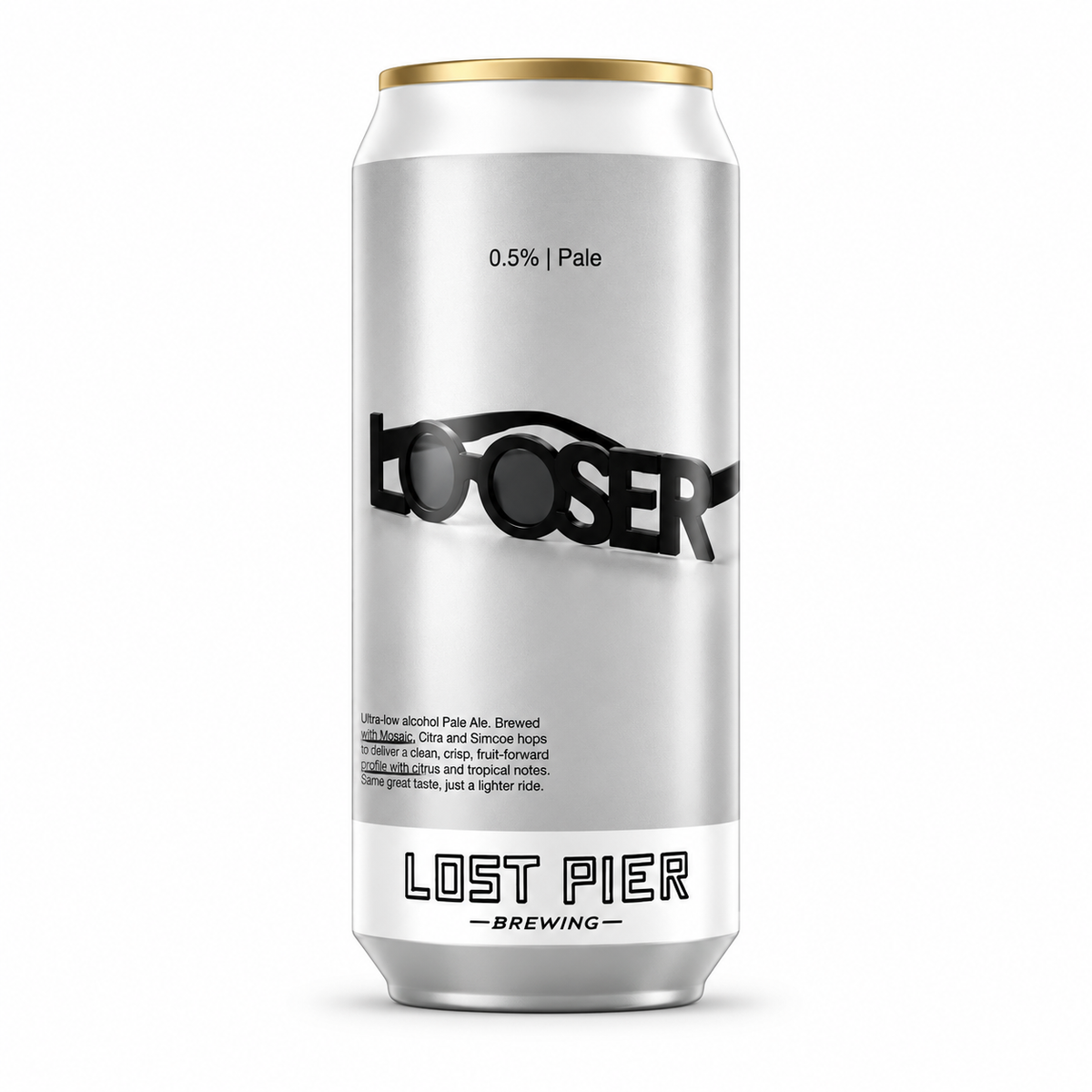 Lost Pier LOOSER - Alcohol Free Hazy Pale Ale