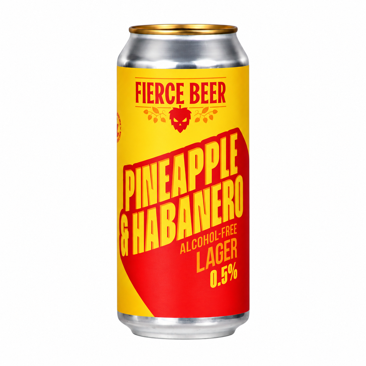 Fierce Pineapple & Habanero -  Alcohol Free Golden Lager