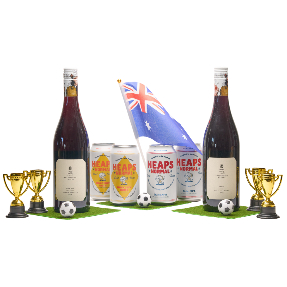 Australia World Cup Beer And Wine Pack - Alcohol Free Mixed Case