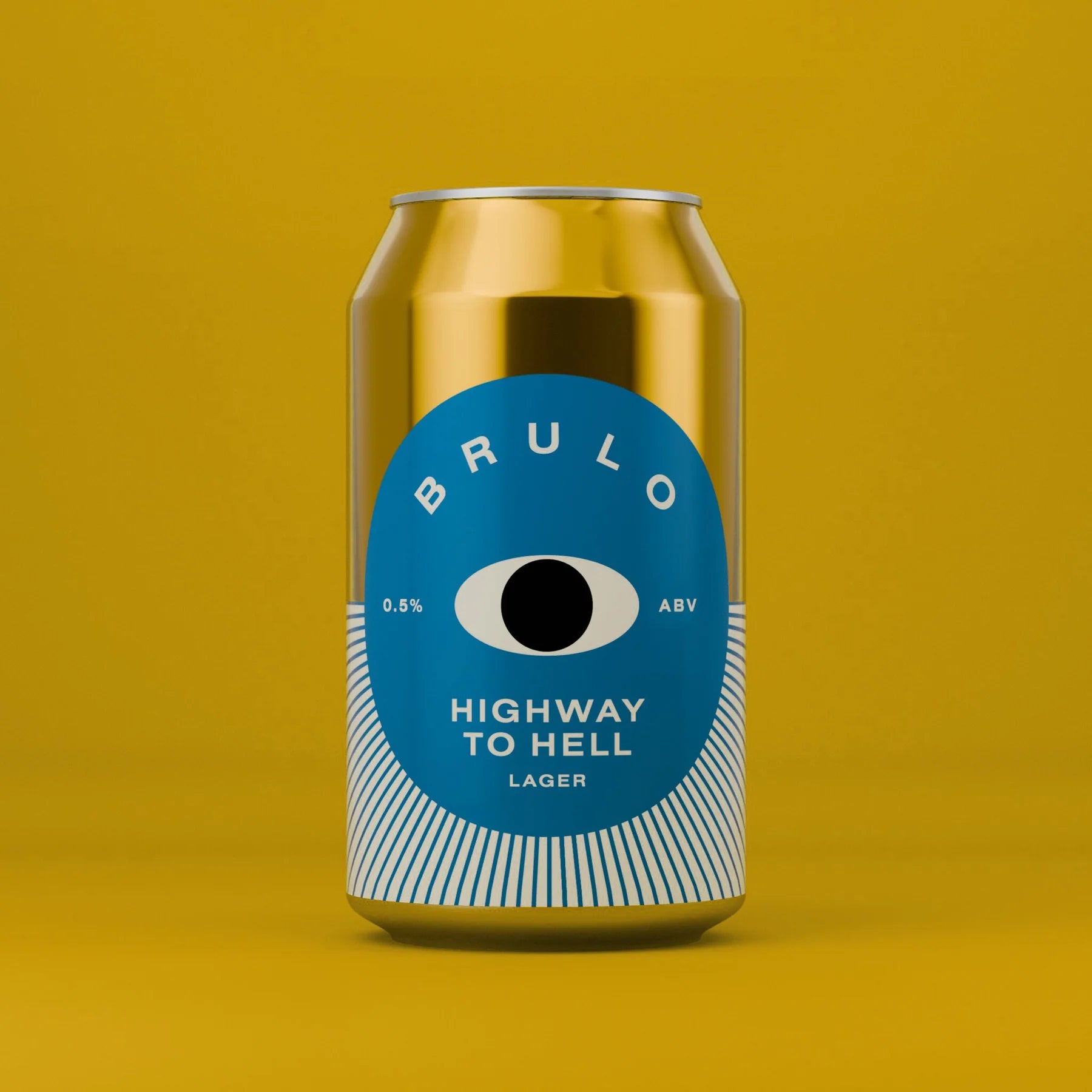 BRULO - Highway To Hell -  Non Alcoholic Lager