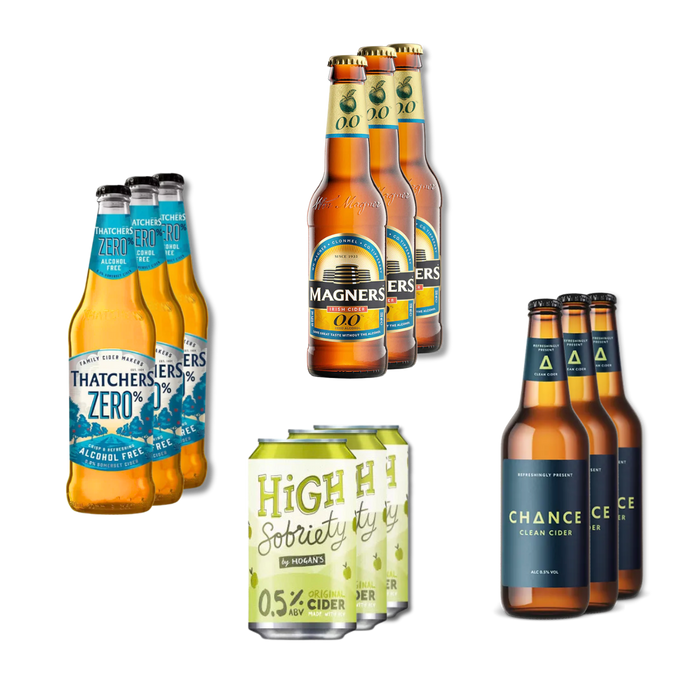 Cider Box Cider Connoisseur Alcohol Free - Cider Box 12 Pack