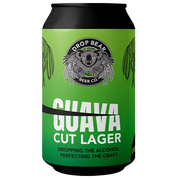 Drop Bear Guava Cut Lager - Alcohol Free Lager