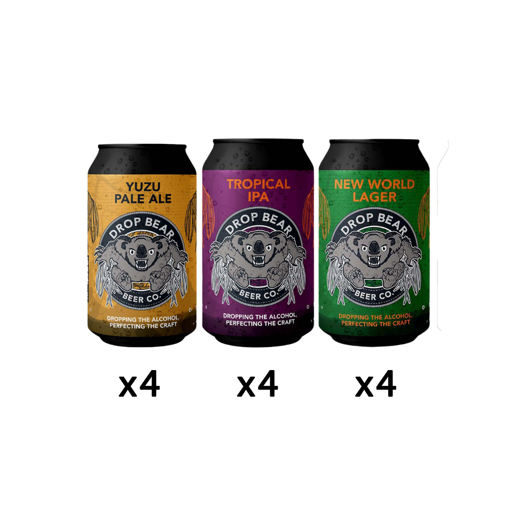 Drop Bear Beer Bonanza Non Alcoholic Mixed Case