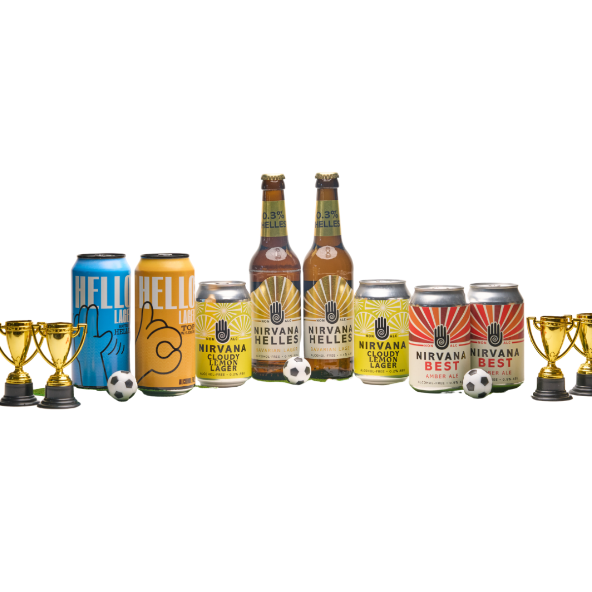 England Beer Discovery Pack - Alcohol Free World Cup Mixed Case