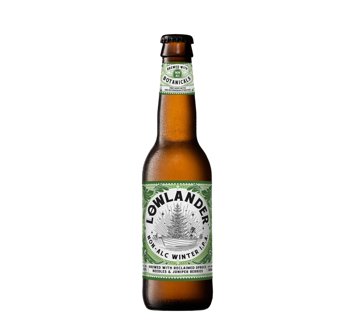 Lowlander Winter IPA – Non Alcoholic Winter IPA