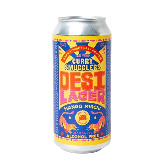 Curry Smugglers Mango Mirchi - Alcohol Free Lager